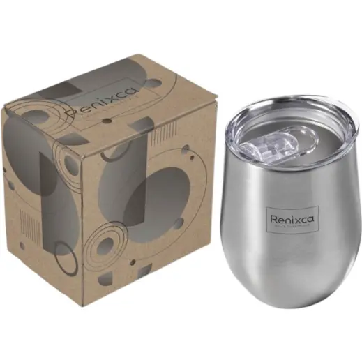 Serendipio Sheridan Cup in Bianca Custom Gift Box Silver